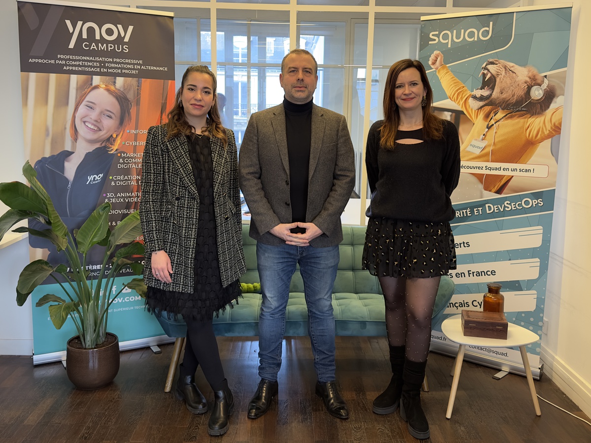 Squad et Ynov Campus étendent leur partenariat au niveau national